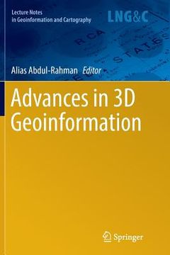 portada Advances in 3D Geoinformation (en Inglés)