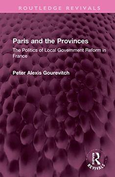 portada Paris and the Provinces (Routledge Revivals) (en Inglés)