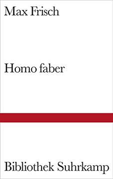 portada Homo Faber: Ein Bericht: 87 (Bibliothek Suhrkamp) (en Alemán)