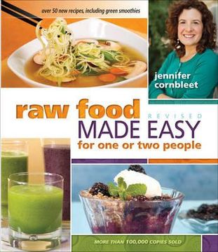portada raw food made easy for 1 or 2 people: revised edition