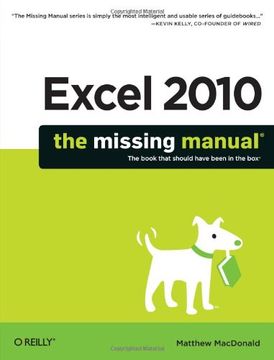 portada Excel 2010: The Missing Manual (en Inglés)