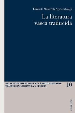 portada La literatura vasca traducida