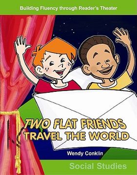 portada two flat friends travel the world (en Inglés)