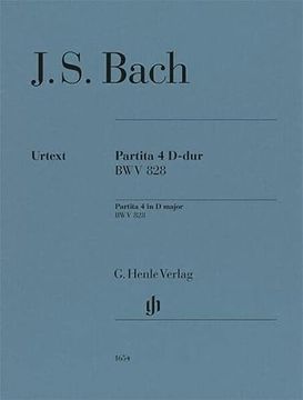 portada Partita 4 D-Dur bwv 828