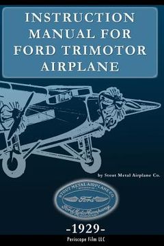 portada Instruction Manual for Ford Trimotor Airplane (in English)