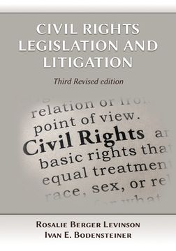 portada Civil Rights Legislation and Litigation, Third Edition (en Inglés)