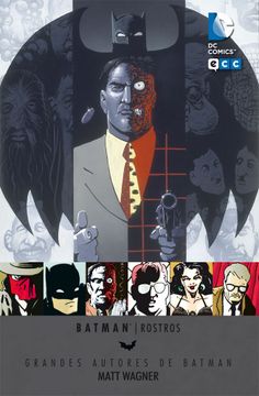 portada Grandes Autores de Batman: Matt Wagner - Rostros