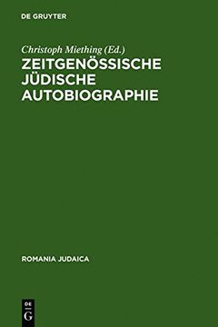 portada zeitgenossische judische autobiographie (en Inglés)