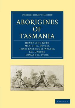 portada Aborigines of Tasmania Paperback (Cambridge Library Collection - Linguistics) (in English)