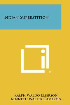 portada indian superstition (en Inglés)