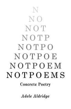 portada Notpoems: Concrete Poetry (en Inglés)