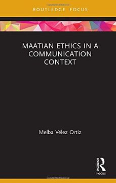 portada Maatian Ethics in a Communication Context (Routledge Focus on Communication Studies) 