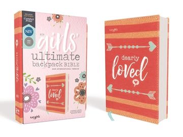 portada Niv, Girls'Ultimate Backpack Bible, Faithgirlz Edition, Compact, Flexcover, Coral, red Letter Edition, Comfort Print: New International Version,. Coral, red Letter Edition, Comfort Print: (in English)