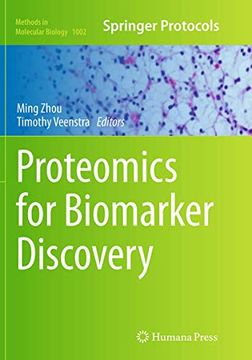 portada Proteomics for Biomarker Discovery (Methods in Molecular Biology, 1002) (en Inglés)