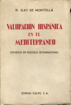 portada Valoración Hispanica En El Mediterraneo