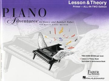 portada Piano Adventures: Lesson And Theory Book - Primer Level (Book Only) (Faber Piano Adventures)