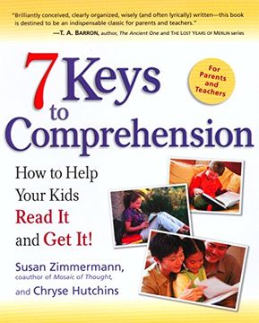 portada 7 Keys to Comprehension: How to Help Your Kids Read it and get it! (en Inglés)