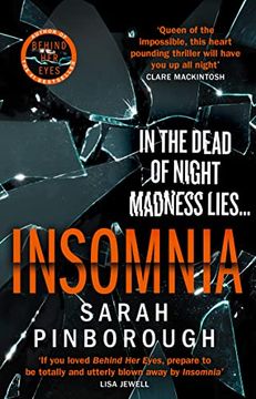 portada Insomnia: The Most Shocking Thriller of 2022 From the Queen of Twists and the No. 1 Sunday Times Bestselling Author of Behind her Eyes, now a Netflix Series! (en Inglés)