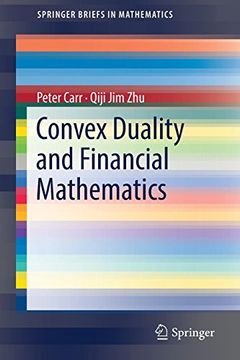 portada Convex Duality and Financial Mathematics (Springerbriefs in Mathematics) (in English)