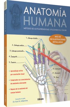portada Anatomia Humana: Metodo de Autoaprendizaje Utilizando el Color (in Spanish)