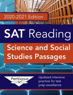 portada SAT Reading: Science and Social Studies, 2020-2021 Edition (en Inglés)