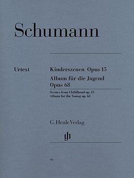 portada Album für die Jugend op. 68 und Kinderszenen op. 15. Klavier (en Alemán)