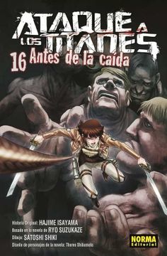 portada Ataque a los Titanes Antes de la Caída 16 (in Spanish)