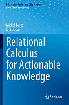 portada Relational Calculus for Actionable Knowledge