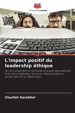 portada L'impact positif du leadership éthique (en Francés)