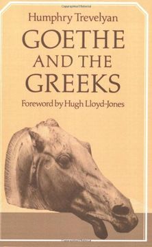 portada Goethe and the Greeks (en Inglés)