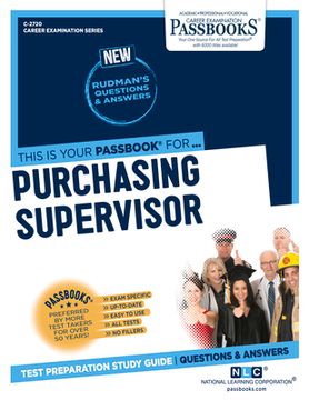 portada Purchasing Supervisor (C-2720): Passbooks Study Guide Volume 2720 (in English)