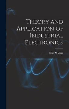 portada Theory and Application of Industrial Electronics (en Inglés)