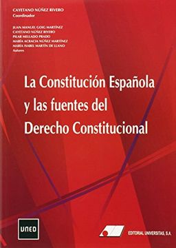 portada La Constitución Española y las Fuentes del Derecho Constitucional