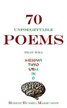 portada 70 unforgettable poems that will mess with your mind (en Inglés)