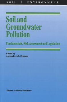 portada soil and groundwater pollution: fundamentals, risk assessment and legislation (en Inglés)