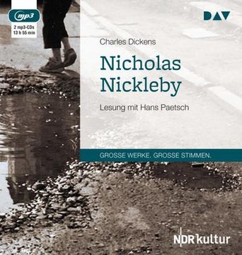 portada Nicholas Nickleby: Lesung mit Hans Paetsch (2 Mp3-Cds) (en Alemán)