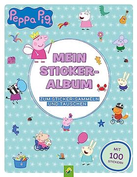 portada Peppa pig Mein Stickeralbum mit 100 Stickern (en Alemán)