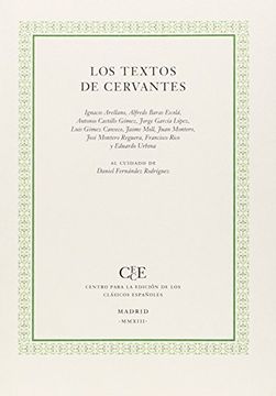 portada Textos de Cervantes,Los