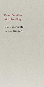 portada Die Geschichte in den Dingen (in German)