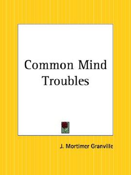 portada common mind troubles (en Inglés)