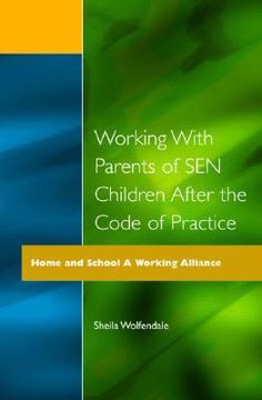 portada working with parents of sen children after the code of practice (en Inglés)