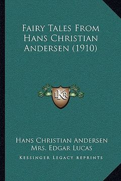 portada fairy tales from hans christian andersen (1910) (in English)