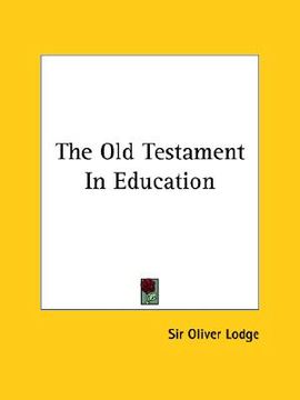 portada the old testament in education (en Inglés)