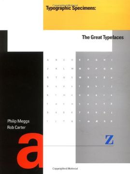 portada Typographic Specimens: The Great Typefaces (en Inglés)