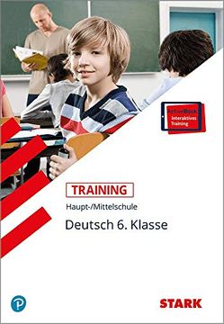 portada Training Haupt-/Mittelschule - Deutsch 6. Klasse + Activebook (en Alemán)