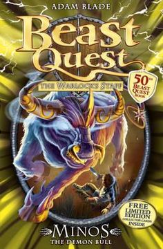 portada Beast Quest: 50: Minos the Demon Bull (en Inglés)