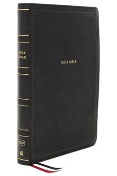 portada Kjv, Thinline Bible, Giant Print, Leathersoft, Black, red Letter, Comfort Print: Holy Bible, King James Version 