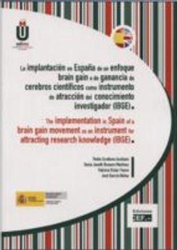 portada La implantación en España de un enfoque brain gain o de ganancia de cerebros científicos (IBGE)