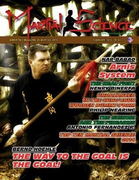 portada Martial Science Magazine #1 - 2015 (en Inglés)