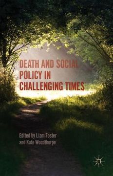 portada Death and Social Policy in Challenging Times (en Inglés)